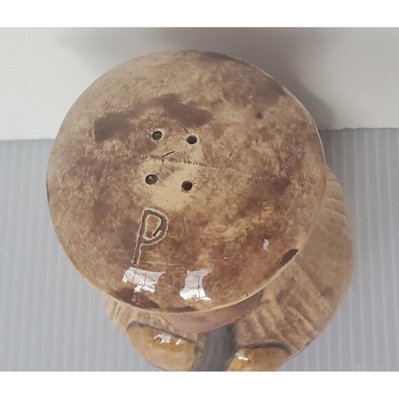 Arnel's Mushroom Shaker Ceramic Hand Painted Single Pepper 1970s Cottage Core - Picture 4 of 7